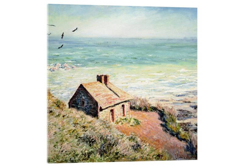 Posterlounge Wandbild Zollhaus, Morgen, 1882, Claude Monet, erhältlich als Poster, Leinwandbild, Wandsticker oder Acrylglasbild von Posterlounge