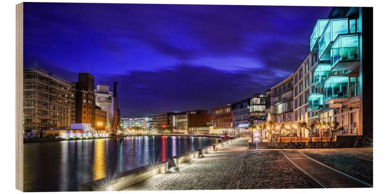 Posterlounge Wandbild Münster Hafen bei Nacht, Daniel Heine, erhältlich als Poster, Leinwandbild, Wandsticker oder Acrylglasbild Posterlounge Wandbild Münster Hafen bei Nacht, Daniel Heine, erhältlich als Poster, Leinwandbild, Wandsticker oder Acrylglasbild von Posterlounge