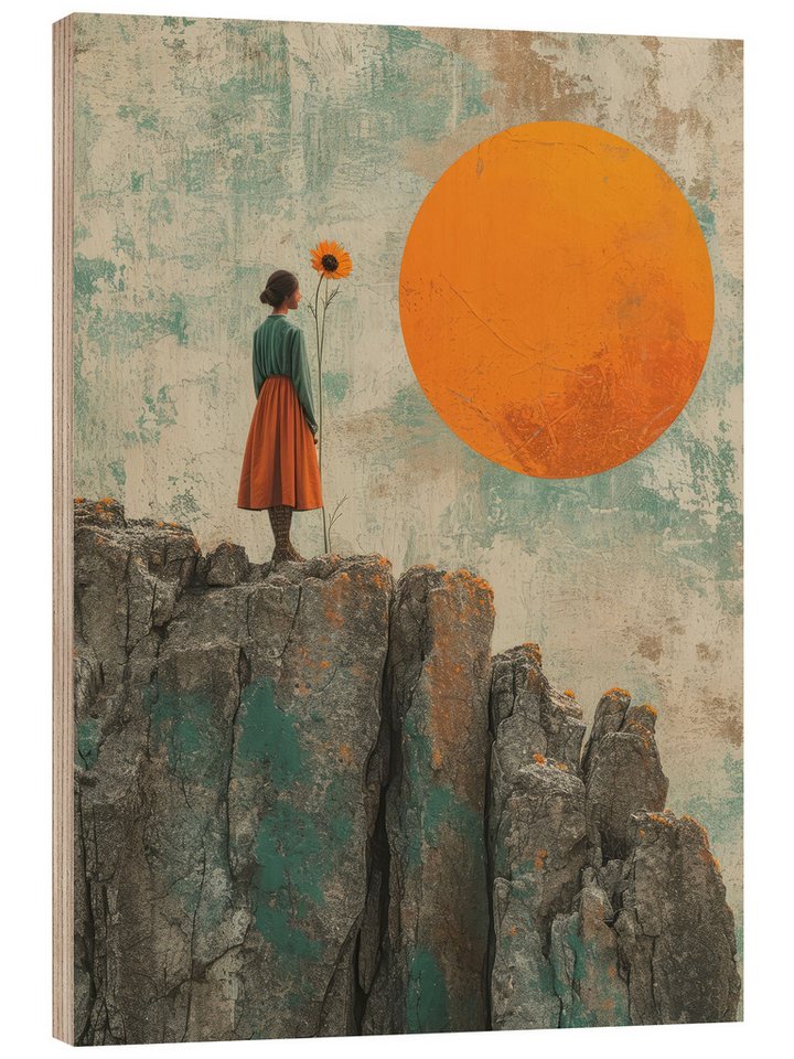 Posterlounge Poster DejaReve, Me and My Sunflower, Modern Digitale Kunst Posterlounge Poster DejaReve, Me and My Sunflower, Modern Digitale Kunst von Posterlounge