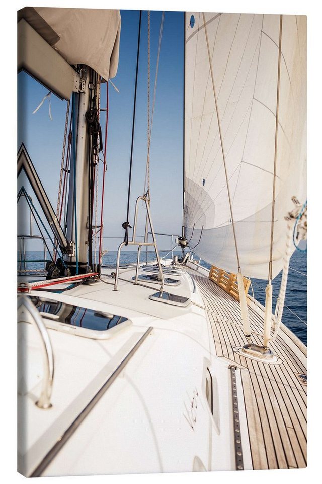 Posterlounge Poster Editors Choice, Segelschiff mit weißen Segeln, Badezimmer Modern Fotografie Posterlounge Poster Editors Choice, Segelschiff mit weißen Segeln, Badezimmer Modern Fotografie von Posterlounge