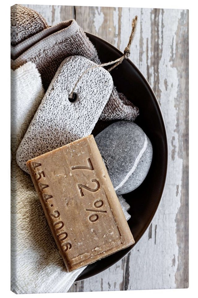 Posterlounge Poster Editors Choice, Seife in einer Schale, Badezimmer Feng Shui Fotografie Posterlounge Poster Editors Choice, Seife in einer Schale, Badezimmer Feng Shui Fotografie von Posterlounge