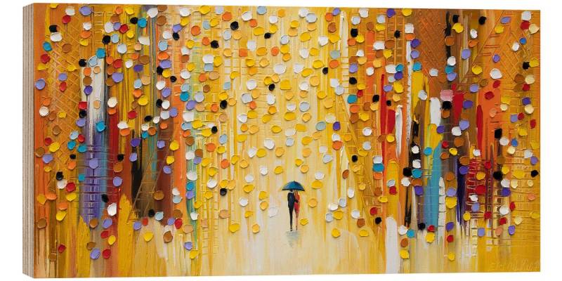 Posterlounge Wandbild Goldene Liebe, Ekaterina Ermilkina, erhältlich als Poster, Leinwandbild, Wandsticker oder Acrylglasbild Posterlounge Wandbild Goldene Liebe, Ekaterina Ermilkina, erhältlich als Poster, Leinwandbild, Wandsticker oder Acrylglasbild von Posterlounge