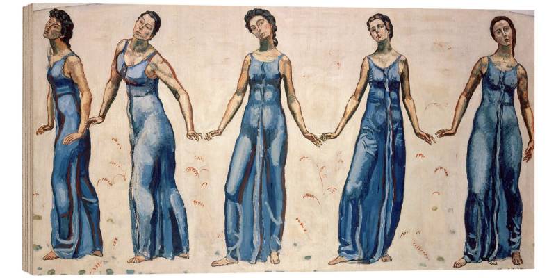 Posterlounge Wandbild Blick in die Unendlichkeit, Ferdinand Hodler, erhältlich als Poster, Leinwandbild, Wandsticker oder Acrylglasbild von Posterlounge