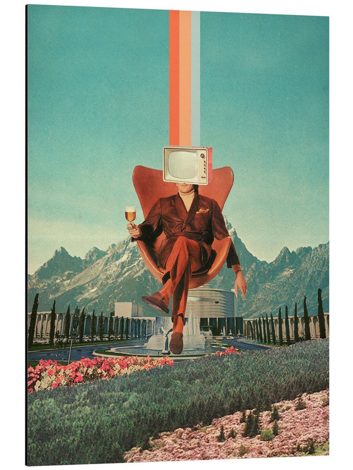 Posterlounge Wandbild Feind, Frank Moth, erhältlich als Poster, Leinwandbild, Wandsticker oder Acrylglasbild von Posterlounge