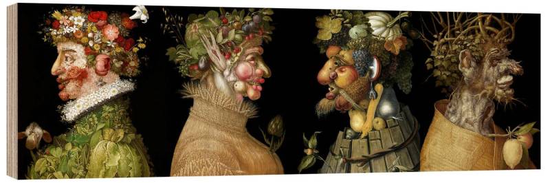 Posterlounge Wandbild Die vier Jahreszeiten, Giuseppe Arcimboldo, erhältlich als Poster, Leinwandbild, Wandsticker oder Acrylglasbild Posterlounge Wandbild Die vier Jahreszeiten, Giuseppe Arcimboldo, erhältlich als Poster, Leinwandbild, Wandsticker oder Acrylglasbild von Posterlounge