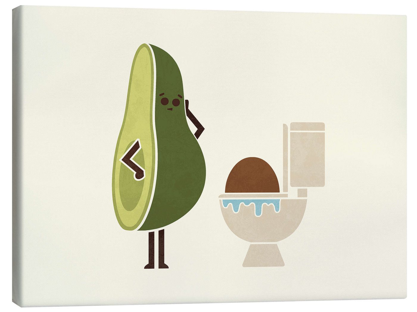 Posterlounge Poster HandsOffMyDinosaur, Clogged, Badezimmer Kindermotive Posterlounge Poster HandsOffMyDinosaur, Clogged, Badezimmer Kindermotive von Posterlounge