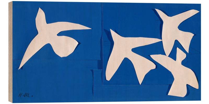 Posterlounge Wandbild Die Vögel, Jazz, 1947, Henri Matisse, erhältlich als Poster, Leinwandbild, Wandsticker oder Acrylglasbild Posterlounge Wandbild Die Vögel, Jazz, 1947, Henri Matisse, erhältlich als Poster, Leinwandbild, Wandsticker oder Acrylglasbild von Posterlounge