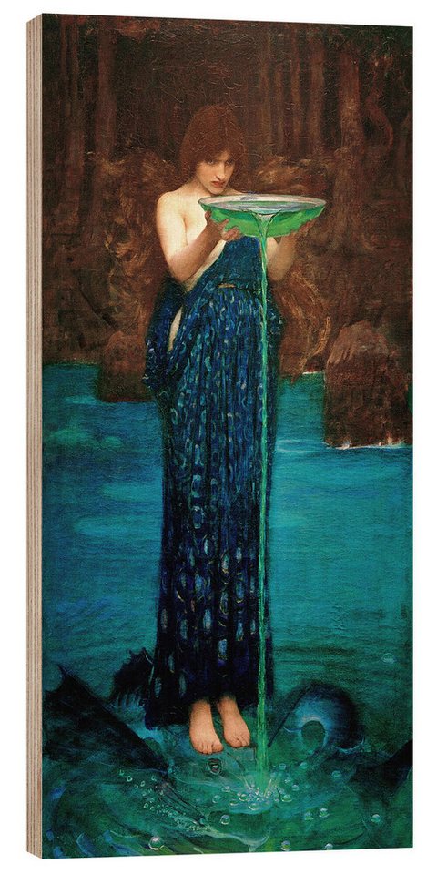 Posterlounge Wandbild Circe Invidiosa, John William Waterhouse, erhältlich als Poster, Leinwandbild, Wandsticker oder Acrylglasbild Posterlounge Wandbild Circe Invidiosa, John William Waterhouse, erhältlich als Poster, Leinwandbild, Wandsticker oder Acrylglasbild von Posterlounge