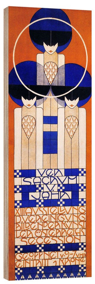 Posterlounge Wandbild Ver Sacrum, Koloman Moser, erhältlich als Poster, Leinwandbild, Wandsticker oder Acrylglasbild Posterlounge Wandbild Ver Sacrum, Koloman Moser, erhältlich als Poster, Leinwandbild, Wandsticker oder Acrylglasbild von Posterlounge