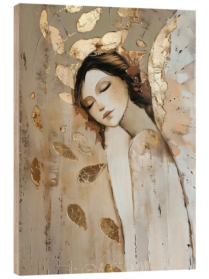 Posterlounge Wandbild Goldener Engel II, LSR Design Studio, erhältlich als Poster, Leinwandbild, Wandsticker oder Acrylglasbild Posterlounge Wandbild Goldener Engel II, LSR Design Studio, erhältlich als Poster, Leinwandbild, Wandsticker oder Acrylglasbild von Posterlounge