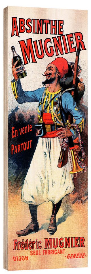Posterlounge Wandbild Absinth Mugnier, Lucien Lefevre, erhältlich als Poster, Leinwandbild, Wandsticker oder Acrylglasbild Posterlounge Wandbild Absinth Mugnier, Lucien Lefevre, erhältlich als Poster, Leinwandbild, Wandsticker oder Acrylglasbild von Posterlounge