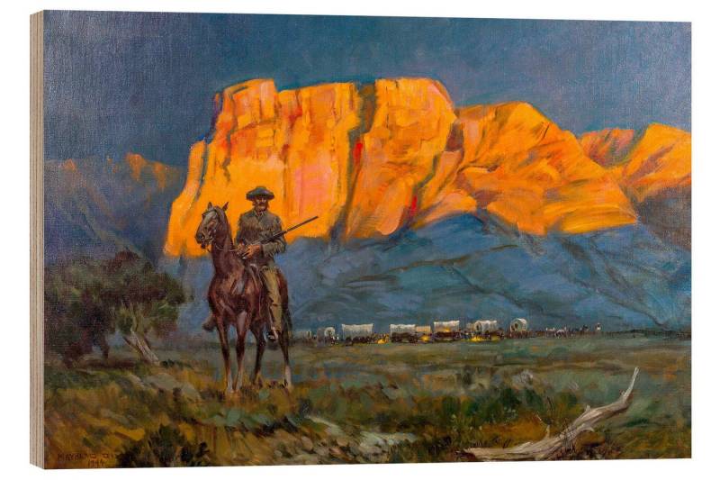 Posterlounge Wandbild Berg Juniper, Sierra Nevada, Maynard Dixon, erhältlich als Poster, Leinwandbild, Wandsticker oder Acrylglasbild von Posterlounge