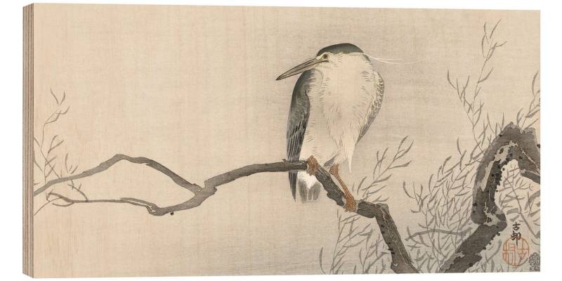 Posterlounge Wandbild Vogel auf Ast, ca. 1900, Ohara Koson, erhältlich als Poster, Leinwandbild, Wandsticker oder Acrylglasbild Posterlounge Wandbild Vogel auf Ast, ca. 1900, Ohara Koson, erhältlich als Poster, Leinwandbild, Wandsticker oder Acrylglasbild von Posterlounge
