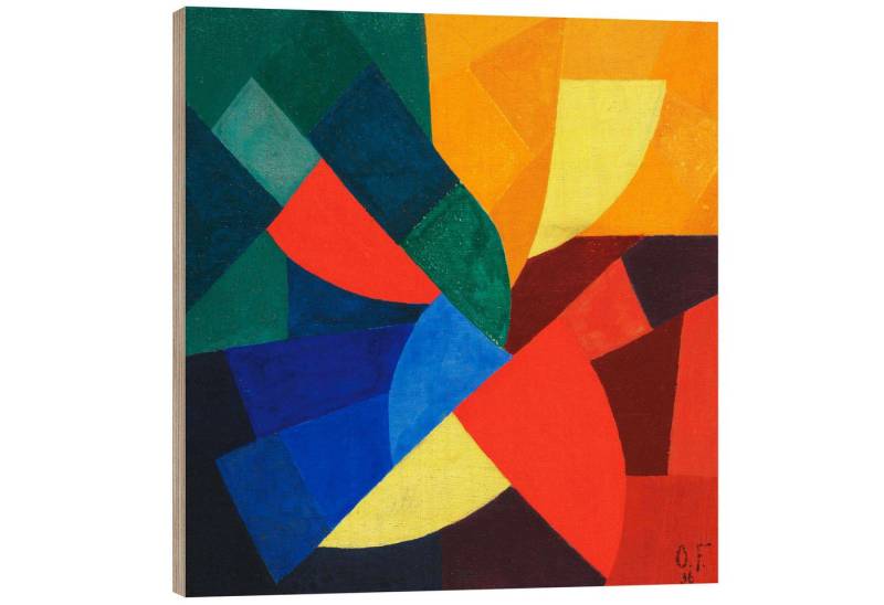 Posterlounge Wandbild Komposition, 1936, Otto Freundlich, erhältlich als Poster, Leinwandbild, Wandsticker oder Acrylglasbild von Posterlounge