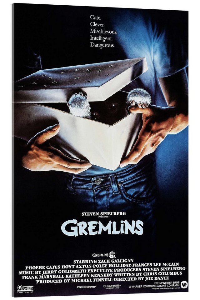 Posterlounge Poster Vintage Entertainment Collection, Gremlins (Englisch), Jugendzimmer von Posterlounge