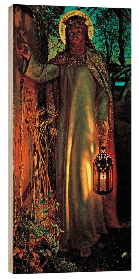 Posterlounge Wandbild Das Licht der Welt, William Holman Hunt, erhältlich als Poster, Leinwandbild, Wandsticker oder Acrylglasbild Posterlounge Wandbild Das Licht der Welt, William Holman Hunt, erhältlich als Poster, Leinwandbild, Wandsticker oder Acrylglasbild von Posterlounge