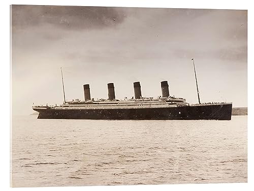 Posterlounge RMS Titanic Acrylglasbild von Ken Welsh 120 x 90 cm Sepia Wandbilder Wanddeko Posterlounge RMS Titanic Acrylglasbild von Ken Welsh 120 x 90 cm Sepia Wandbilder Wanddeko von Posterlounge