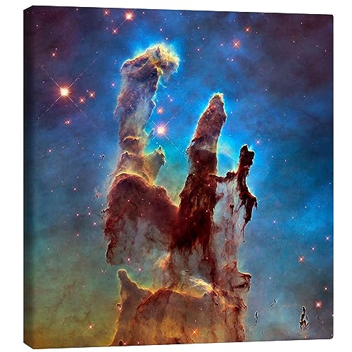 Posterlounge Säulen der Schöpfung im Adlernebel Leinwandbild von NASA 60 x 60 cm Wandbilder Wanddeko Posterlounge Säulen der Schöpfung im Adlernebel Leinwandbild von NASA 60 x 60 cm Wandbilder Wanddeko von Posterlounge