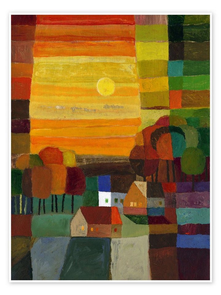 Posterlounge Wandbild Herbstsonne III, Eugen Stross, erhältlich als Poster, Leinwandbild, Wandsticker oder Acrylglasbild Posterlounge Wandbild Herbstsonne III, Eugen Stross, erhältlich als Poster, Leinwandbild, Wandsticker oder Acrylglasbild von Posterlounge