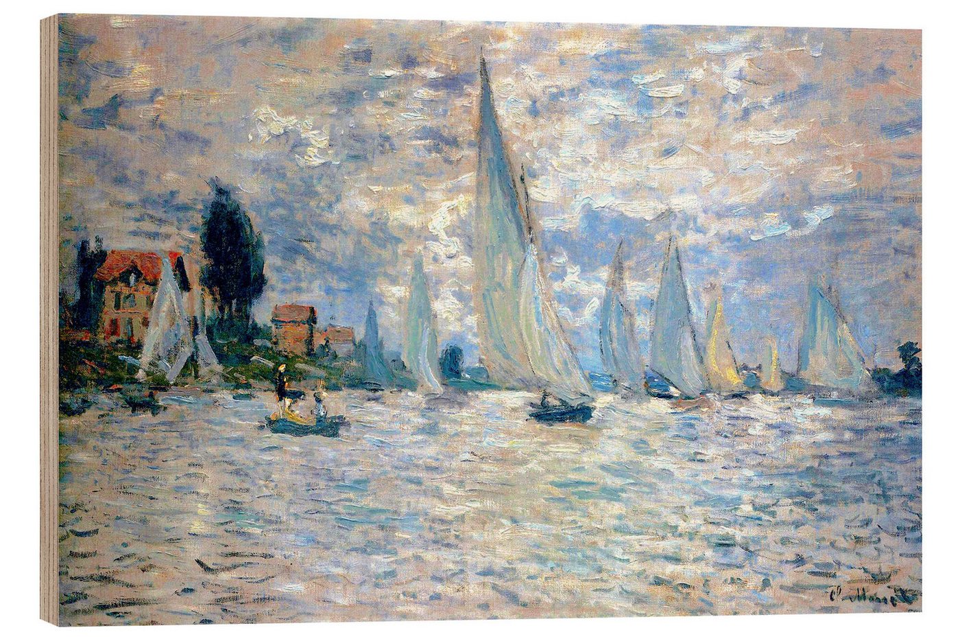 Posterlounge Wandbild Regatta in Argenteuil, Claude Monet, erhältlich als Poster, Leinwandbild, Wandsticker oder Acrylglasbild Posterlounge Wandbild Regatta in Argenteuil, Claude Monet, erhältlich als Poster, Leinwandbild, Wandsticker oder Acrylglasbild von Posterlounge