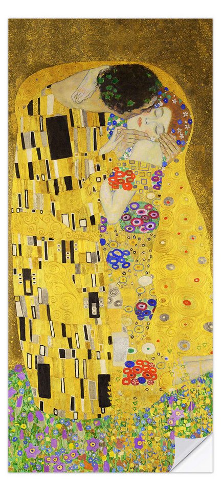 Posterlounge Türtapete Gustav Klimt, Schlafzimmer Malerei von Posterlounge