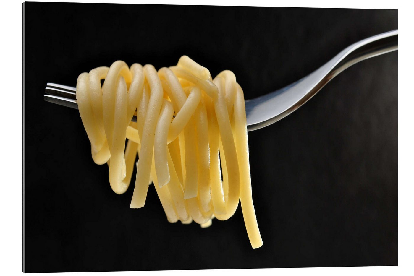 Posterlounge XXL-Wandbild Editors Choice, Spaghetti auf einer Gabel, Fotografie von Posterlounge