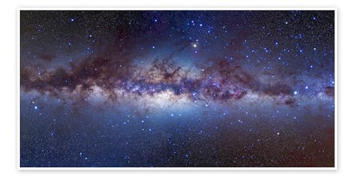 Zentrum der Milchstraße Poster von Alan Dyer 140 x 70 cm Weltraum Wanddeko von Posterlounge