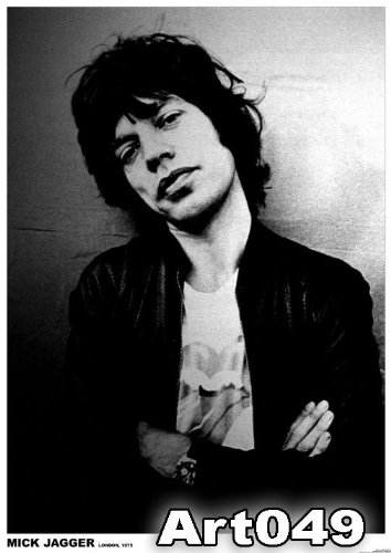 Mick Jagger Rolling Stones Rock - Große Papier Poster- Größe 84 x 59.4 cm (ca.) von Posters du Monde
