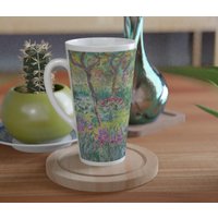 Claude Monet Große Kaffeetassen, Künstlergarten Teetasse, Latte Tasse, Trendiger Arbeitsplatz | 16Oz von PostersArtFinds