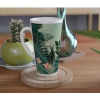 Henri Rousseau Latte Tasse, Äquatorial Jungle Große Teetasse, Große Kaffeebecher, Trendy Workspace | 16 Oz von PostersArtFinds