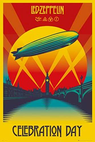 LED ZEPPELIN Celebration Day Poster (60,96 x 91,44 cm) von Posterstoponline