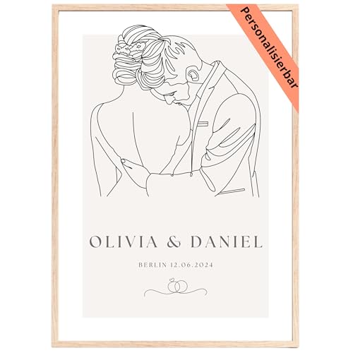 Posthetic Personalisierter Paar Poster Bilder Personalisierte Poster, Perfekt als Partner Geschenke Hochzeitsgeschenke für Brautpaar Jahrestag Geschenk für Ihn & Sie Geschenk Hochzeit (Hochzeit Paar) Posthetic Personalisierter Paar Poster Bilder Personalisierte Poster, Perfekt als Partner Geschenke Hochzeitsgeschenke für Brautpaar Jahrestag Geschenk für Ihn & Sie Geschenk Hochzeit (Hochzeit Paar) von Posthetic