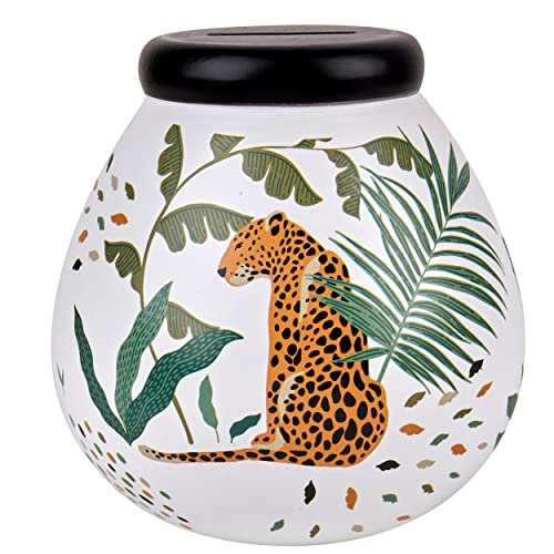 Pot of Dreams Handbemalte Safari Save & Smash Spardose aus Keramik, handgefertigt, umweltfreundlich und recycelbar, perfekte Dekoration für Wohnzimmer und Tischdekoration, ideal für Urlaub und Pot of Dreams Handbemalte Safari Save & Smash Spardose aus Keramik, handgefertigt, umweltfreundlich und recycelbar, perfekte Dekoration für Wohnzimmer und Tischdekoration, ideal für Urlaub und von Pot Of Dreams