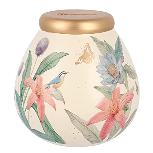 Pot Of Dreams Spardose, Keramik, cremefarben, 14 x 14 x 14 cm Pot Of Dreams Spardose, Keramik, cremefarben, 14 x 14 x 14 cm von Pot Of Dreams