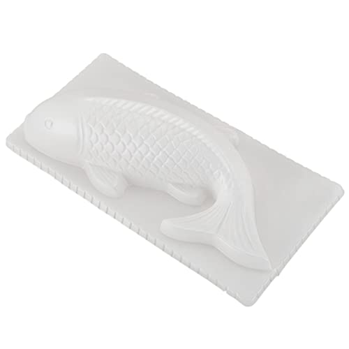 Potadak DIY 3D Fischform Kunststoff Gelee Handgemachte Form Mousse Kuchen Pudding Form Backen von Potadak