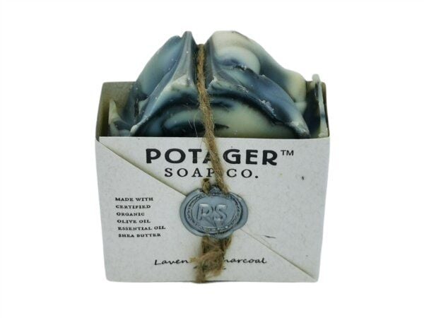 Potager Soap Lavendel- Aktivkohle Seife von Potager Soap