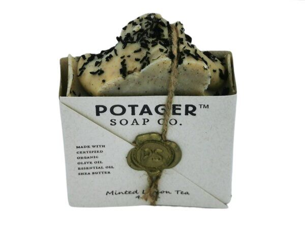 Potager Soap Minze- Zitrone- Tee Seife von Potager Soap
