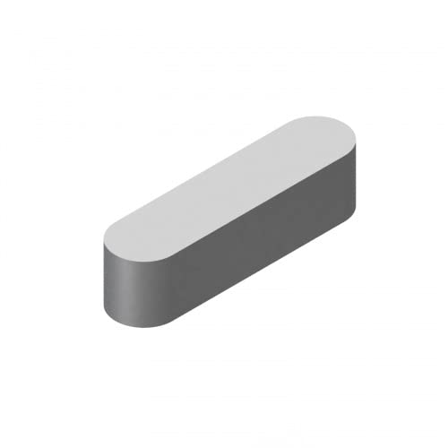 10 Passfedern DIN 6885 A4 A 12 x 8 x 40 V4A Niro Edelstahl von Potsdamer Schrauben