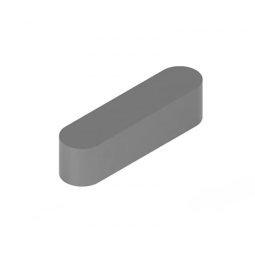 DIN 688 Passfedern, hohe Form, rundstirnig C45K A 45 x 25 x 200 S von Potsdamer Schrauben