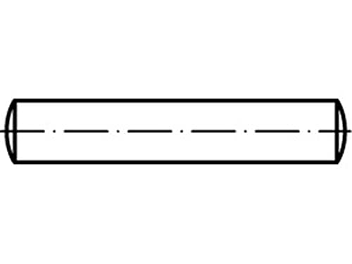 DIN 7 1.4305 16 m6 x 60 rostfrei A 1 VE=S Zylinderstifte 10 Stück von Potsdamer Schrauben