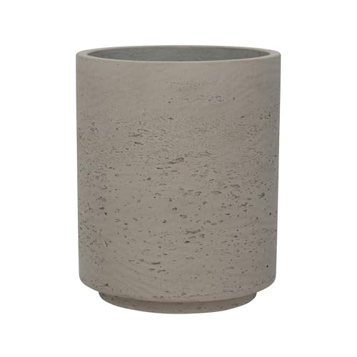 Pottery Pots -Suzi Plant Pot for Indoor and Outdoor - Size M Diameter 18 x Height 21,5 cm - Grey Washed von Pottery Pots