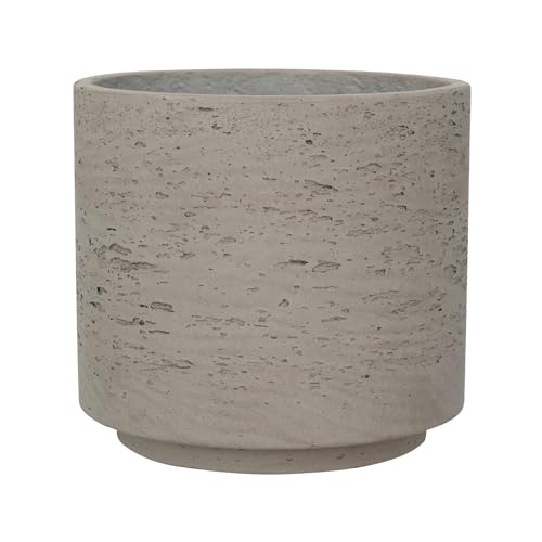 Pottery Pots Flower Pot Plant Pot Diameter 18 cm Height 15.5 cm Beige/Grey von Pottery Pots