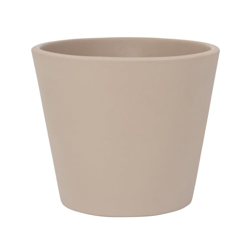 Pottery Pots Plant Pot Inez L, Funghi Beige | Ø: 18 x H: 15 von Pottery Pots