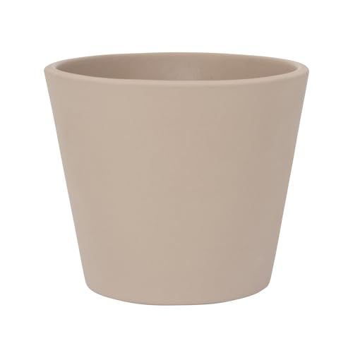Pottery Pots Plant Pot Inez S, Funghi Beige | Ø: 13 x H: 11 von Pottery Pots