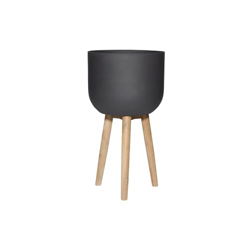 Pottery Pots Plant Pot Logan M, Dark Grey | Ø: 40 x H: 73,5 Pottery Pots Plant Pot Logan M, Dark Grey | Ø: 40 x H: 73,5 von Pottery Pots