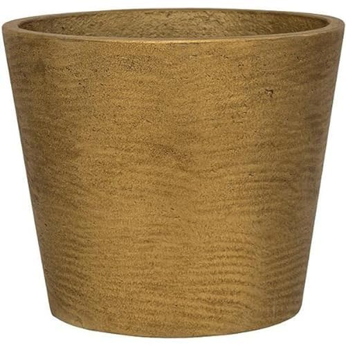 Pottery Pots Plant Pot Mini Bucket M, Metalic Gold | Ø: 16,5 x H: 15 von Pottery Pots