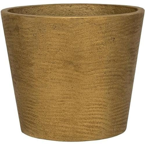 Pottery Pots Plant Pot Mini Bucket S, Metalic Gold | Ø: 14 x H: 12,5 von Pottery Pots