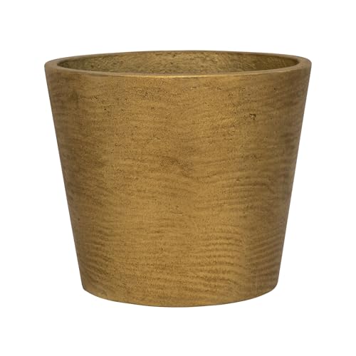 Pottery Pots Plant Pot Mini Bucket XS, Metalic Gold | Ø: 12,60 x H: 11,40 von Pottery Pots