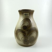 1970Er Jahre Bay Keramik Vase 710-21 Westdeutsche Keramik von PotteryFromGermany
