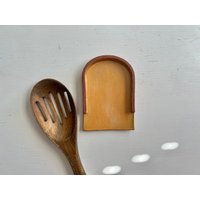 Handgefertigte Keramik Löffel Ablage - Steinzeug Ernte Gold Handgefertigte Keramik Löffel Ablage - Steinzeug Ernte Gold von PotteryLodge